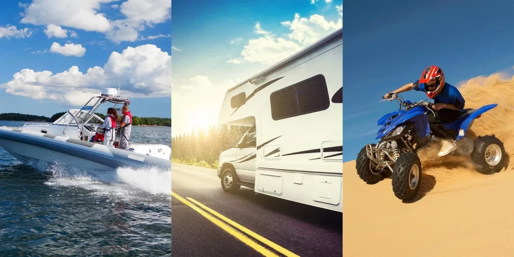 Motorcycle, Boat, and RV Insurance